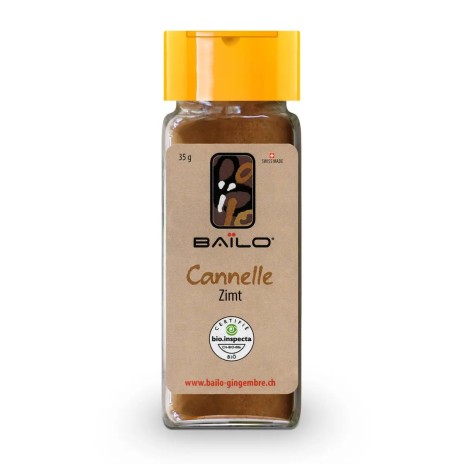 Zimt (Pulver) bio 35 g - Feine Lebensmittel  -   - 5,80 CHF