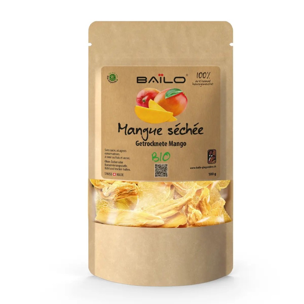 Fruits séchés "mangue mûres" bio 100g - Epicerie Fine  -   - 7,80 CHF
