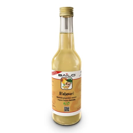 N'djouri (ananas-gingembre) 500 ml - Boissons bio  -   - 13,50 CHF